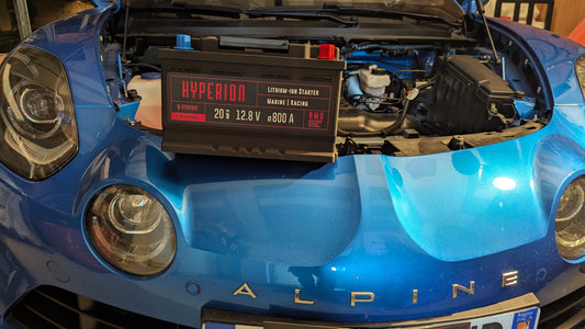 Comment installer une batterie Lithium LiFePO4 dans une Alpine A110