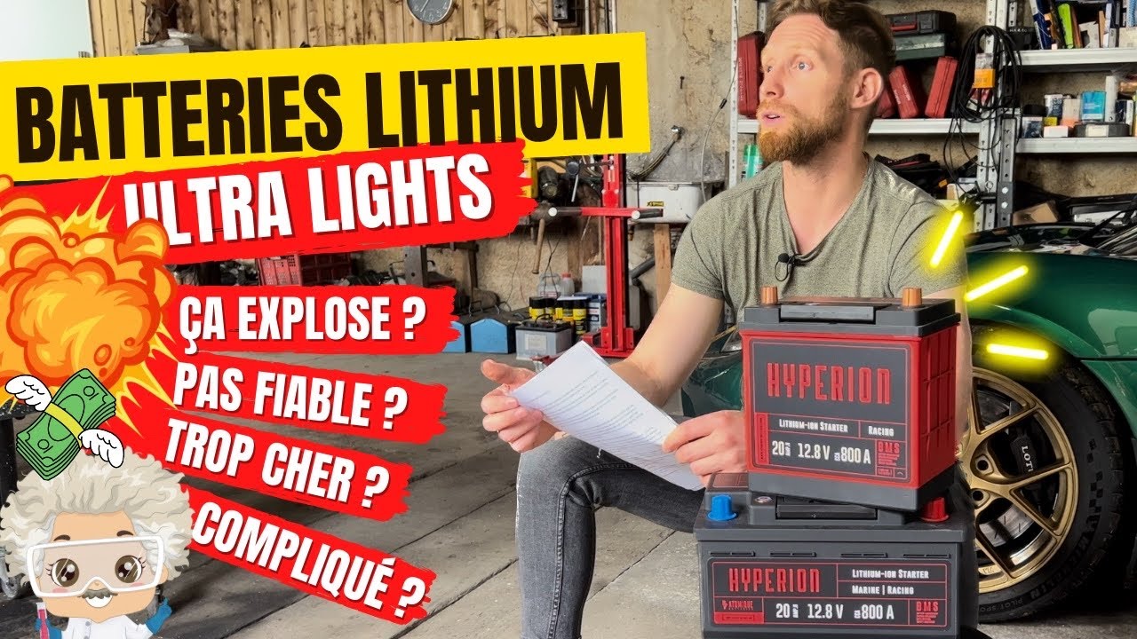 Charger la vidéo : Présentation des batteries HYPERION